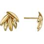 fallen leaves 9ct gold earrings UK FLGE a main