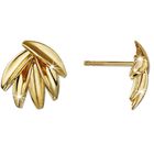 fallen leaves 9ct gold earrings UK FLGE a main