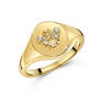 happy diamond signet ring UK BHSR a main