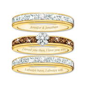 love always personalised diamond ring se UK LABPR b two