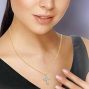 Diamonisse Devotion Cross Pendant 6064 001 8 3