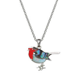 robins shimmering flight pendant with free matching earrings UK RSFS a main