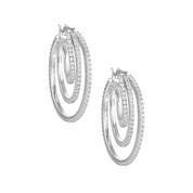 Ribbons of Delight Four Carat Hoops 12016 0015 a main