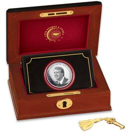 jimmy carter commemorative silver medal CME c Chest