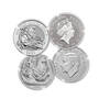 the st george and the dragon bullion coin set UK GEBS b two