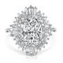 broadway cocktail cz silver ring UK BCCR b two