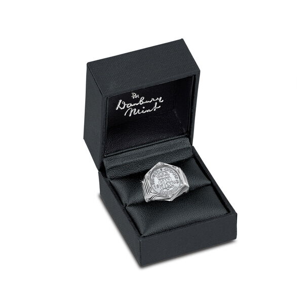 Silver sixpence ring online