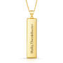 diamond pawprints pendant UK DPPP2 b two