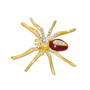 golden spider brooch UK SPIBR a main