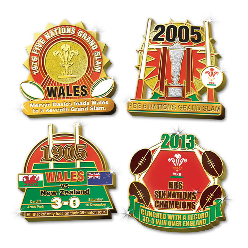 the welsh rugby victory pin collection UK WRVP b two