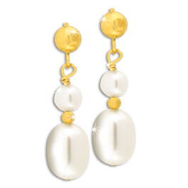 pearl drop earrings UK PDE a main