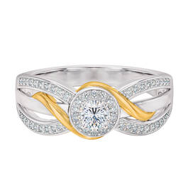 The Pure Brilliance 100 Facet Statement Ring 11021 0010 c straighten
