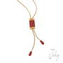 Birthstone Fire Bolo Necklace, birthstone fire bolo necklace UK BFBN h eight