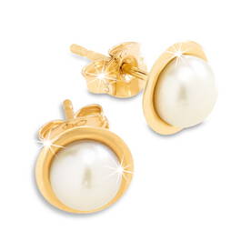 pearl stud earrings UK PSTE a main