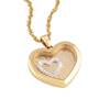 You Captured My Heart Personalised Diamond Pendant, You Captured My Heart Diamond Pendant 1608 001 2 3