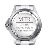 son personalised adventurer watch UK SPAW b two