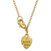a dozen rubies love knot pendant UK DRLKP b two