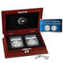 liberty and britannia early issue silver proof set JBL d Chest