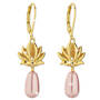 sacred lotus earrings UK SACLE a main
