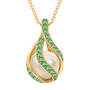 Loves Embrace Pearl Birthstone Necklace 10144 0014 h august