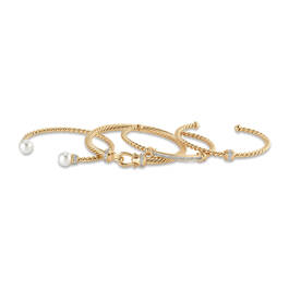 The Golden Twist Bangle Set 12000 0013 a main