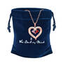 Forever Together Birthstone Diamond Heart Pendant 6995 0012 g gift pouch1