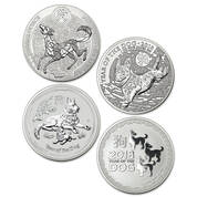 the 2018 silver bullion zodiac set UK L18C a main