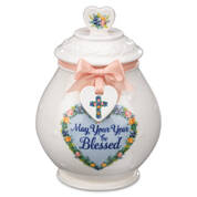 A Year of Blessings Porcelain Jar 6540 0012 b front