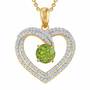 Personalized Birthstone Heart Pendant 6307 001 5 8