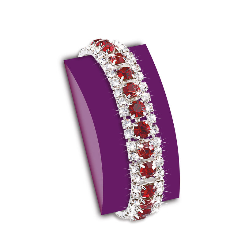 venetian love crystal bracelet UK VALB2 a main