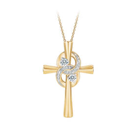 our marriage is a blessing anniversary cross pendant UK MBACP a main