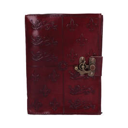 lockable leather journal set with free dragon penholder UK LLJS b two