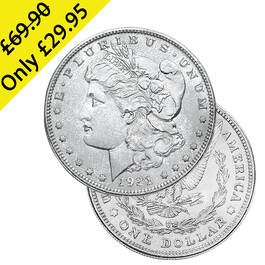 1921 silver dollar UK DSMPC a main