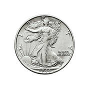 1944 silver half dollar UK DWHCA b two