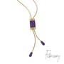 Birthstone Fire Bolo Necklace, birthstone fire bolo necklace UK BFBN c three