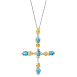 turquoise and silver cross UK TQSC a main