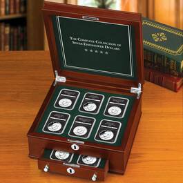 The Complete Collection of Silver Eisenhower Dollars IKS 3