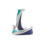 Blue Wave Earring Set 6723 0011 c earringset two