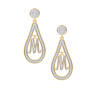 Diamond Initial Earrings 10752 0017 c initial m
