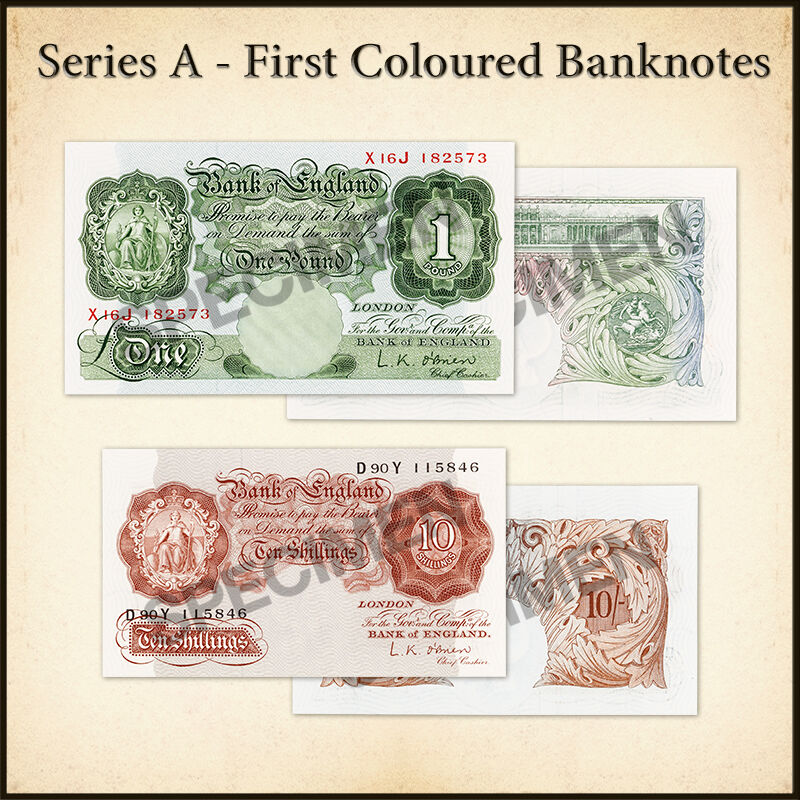 the bank of england collection UK BNC c three