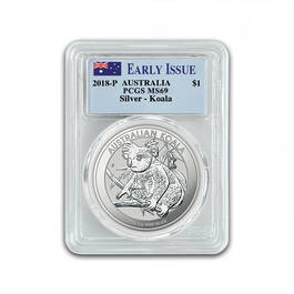 the 2018 early issue australian silver d UK A18D c three
