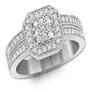 square affair diamond ring UK DISPR a main