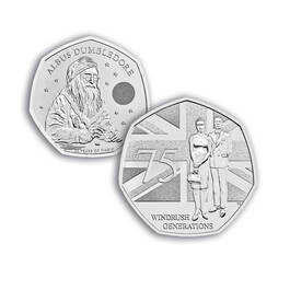 the complete 2023 annual 50p rolls UK A23R b two