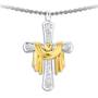 gods loving promise diamond pendant UK GLPP2 a main
