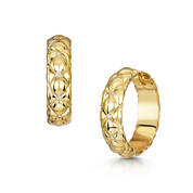golden glamour huggie hoops UK GGHH a main
