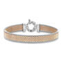 italian silver woven bracelet UK ISWB a main