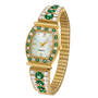 Birthstone Personalised Stretch Watch UK BPSW e may