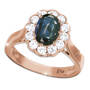 colour changing alexandrite silver ring UK CCASR b two