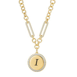 Sparkling Initial Pendant 11433 0012 i initial i