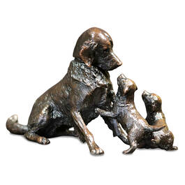 hello mummy bronze lab and pups UK HMBLP a main
